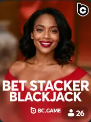 Bet Stacker Blackjack BC Game Slovensko game cover