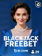 Blackjack Freebet BC Game Slovensko game cover