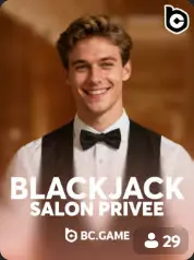 Blackjack Salon Privee BC Game Slovensko game cover