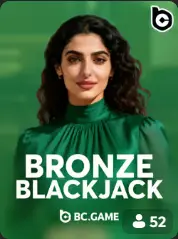 Bronze Blackjack BC Game Slovensko game cover