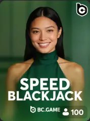 Speed Blackjack BC Game Slovensko game cover
