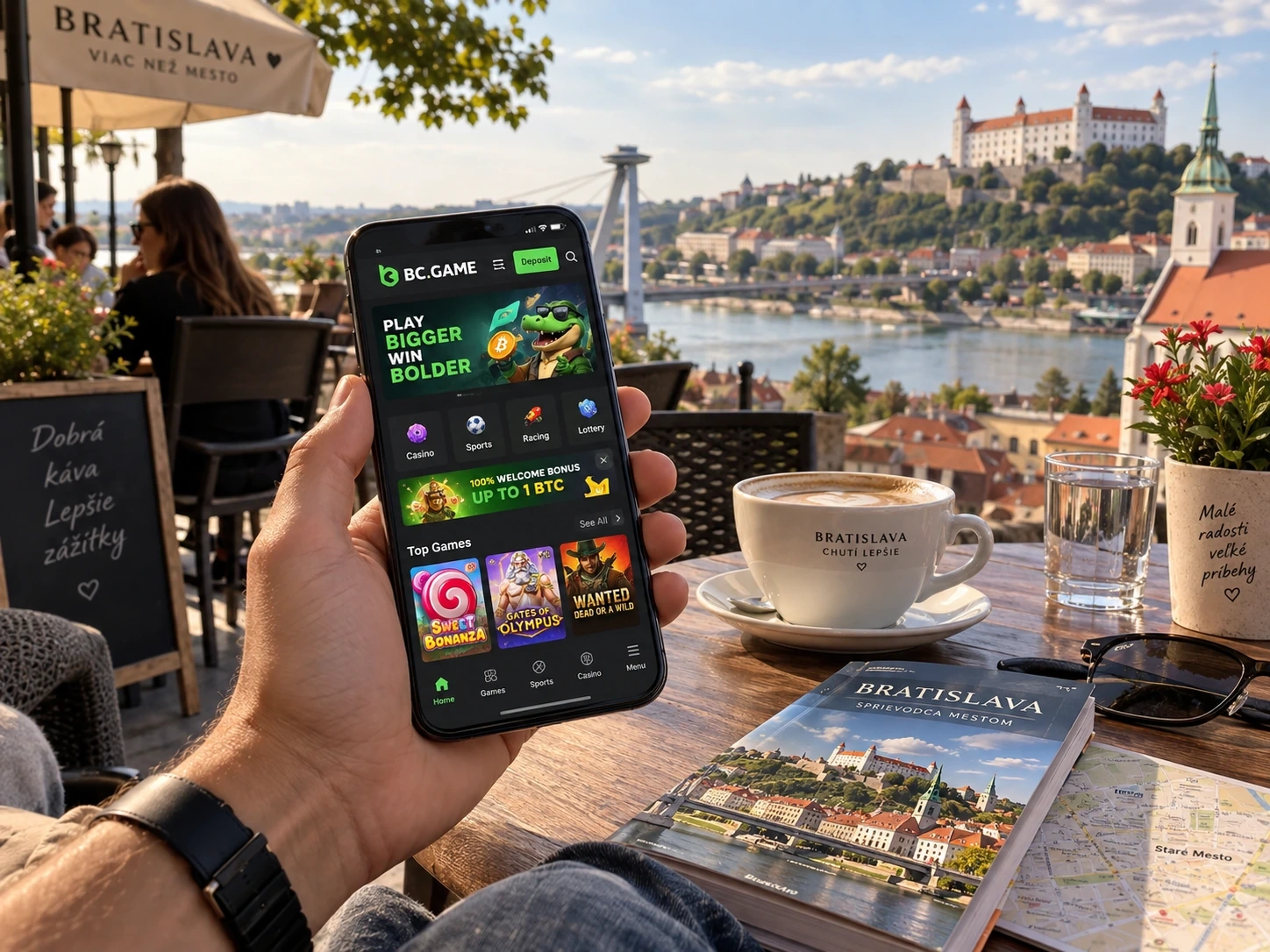Mobilná aplikácia BC Game Slovensko