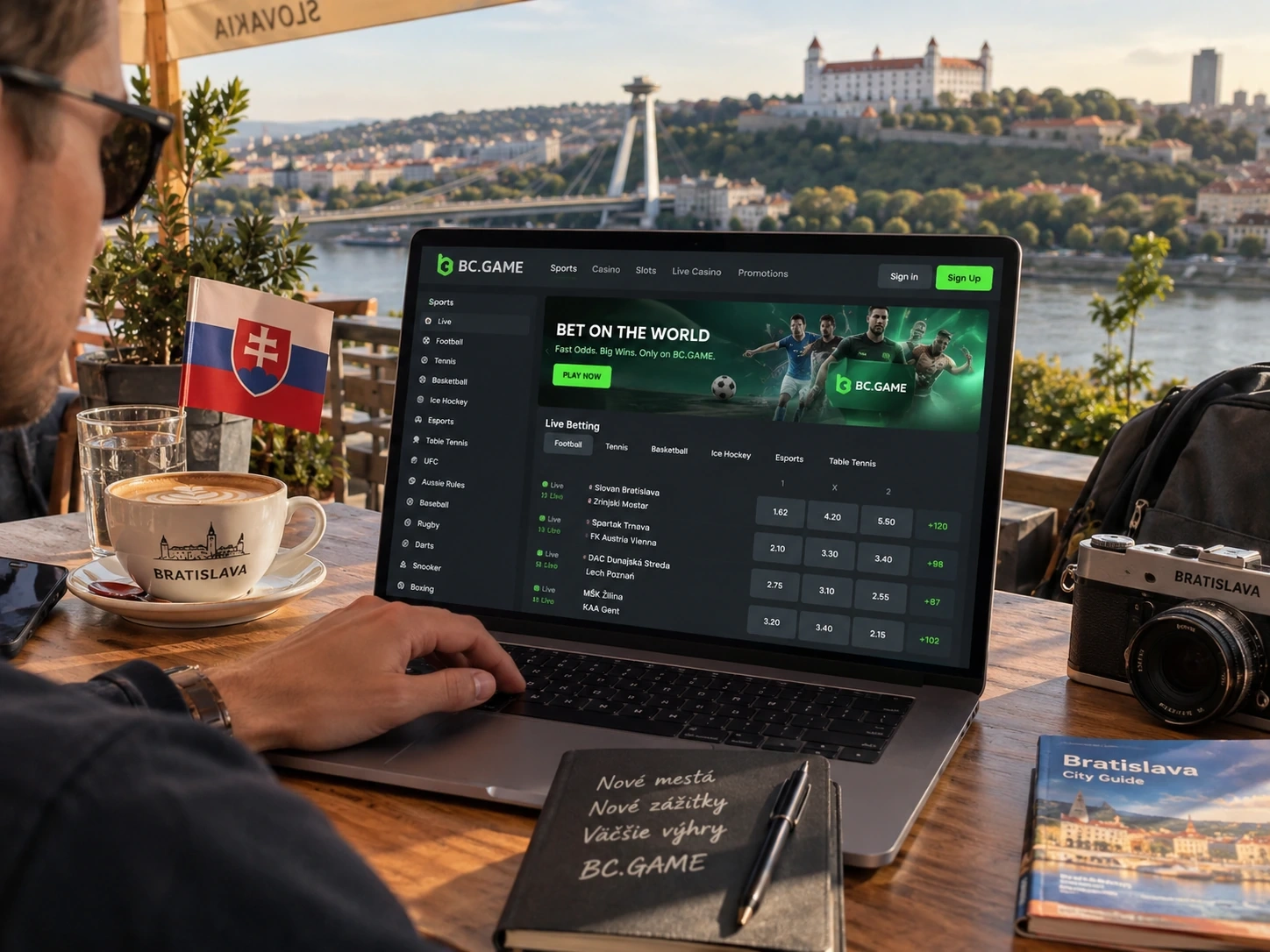 Športové stávky v BC Game Slovensko